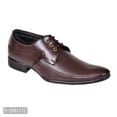 Dark Brown Derby Shoes-thumb0