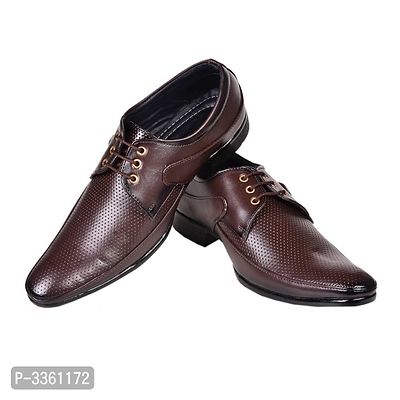 Dark Brown Derby Shoes-thumb4