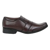 Men Brown Slip on formal Shoes-thumb1