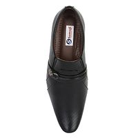 Men Mens Black Slip on formal Shoes-thumb2