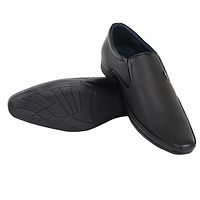 Men Mens Black Slip on formal Shoes-thumb2