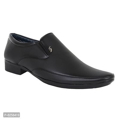 Men Mens Black Slip on formal Shoes