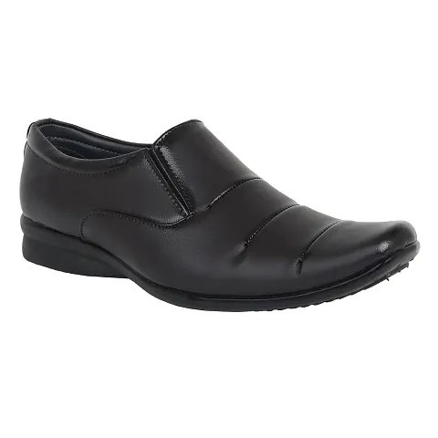 Men Mens Brown Slip on formal Shoes