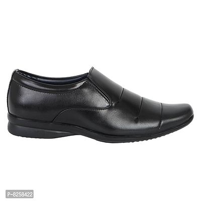 Men Mens Black Slip on formal Shoes-thumb2