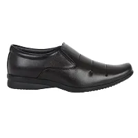 Men Mens Brown Slip on formal Shoes-thumb1