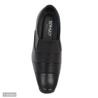 Men Mens Brown Slip on formal Shoes-thumb4