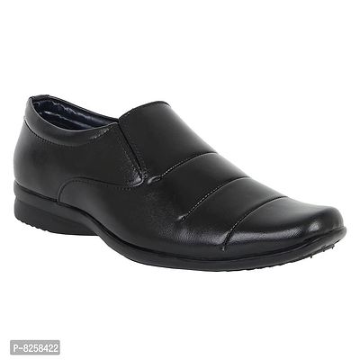 Men Mens Black Slip on formal Shoes-thumb0