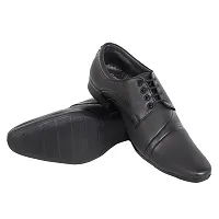 Mens Black Lace up formal Shoes-thumb2