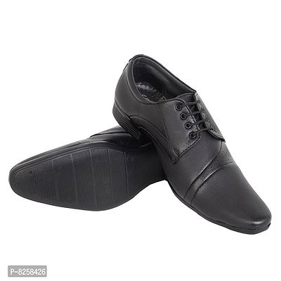 Mens Black Lace up formal Shoes-thumb3