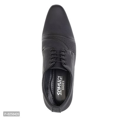 Mens Black Lace up formal Shoes-thumb4