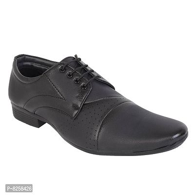Mens Black Lace up formal Shoes-thumb0