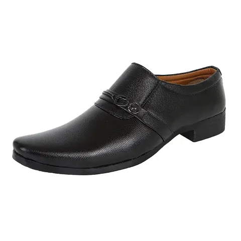 Men's Classic Synthetic Leather Slip-On Formal Shoes