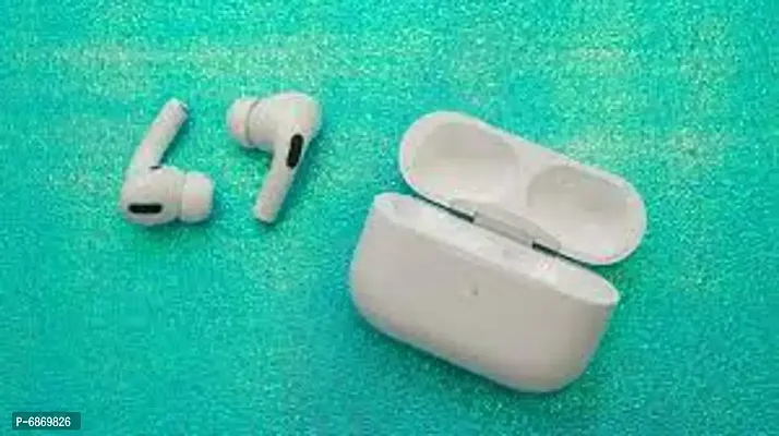NEW OFFICIAL PRO WHITE Airpods Pro With Wireless Charging Case-thumb0