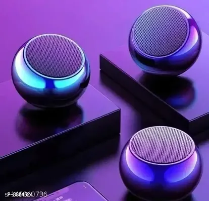 Portable Small Pocket Size Super Mini Wireless Speaker Tiny Body Loud Voice with Microphone for Smartphones-thumb0