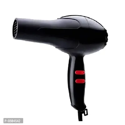 New Nova Hair Dryers 6130 Compact 1800 Watts With Nozzle For Women And Men(Black)