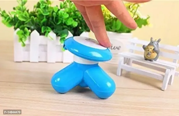 Mimo Pain Relief Massager (Three Legs) Soft Touch Massager (Multicolor)-thumb0