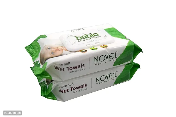 Baby Wet Wipes (Pack of 4-72 Sheet)-thumb0
