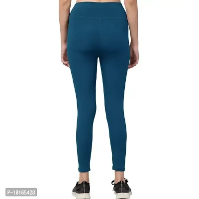 Kopykat Women's Slim Fit Spandex Tights (kop-tights-53-teal-s_teal Blue_s)-thumb4