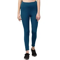 Kopykat Women's Slim Fit Spandex Tights (kop-tights-53-teal-s_teal Blue_s)-thumb1