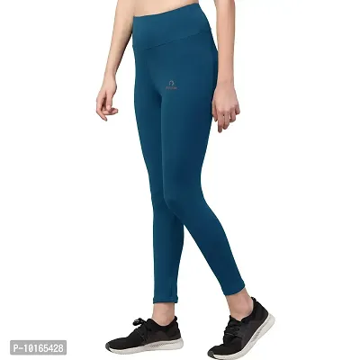 Kopykat Women's Slim Fit Spandex Tights (kop-tights-53-teal-s_teal Blue_s)