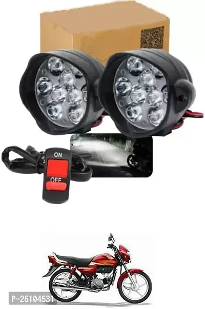 E-Shoppe 9 Led Fog Light For Honda CD Dawn