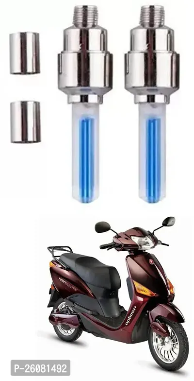 E-Shoppe Bike/ScootyTyre Wheel Light (Pack-2) For Hero Electric Optima Plus-thumb0