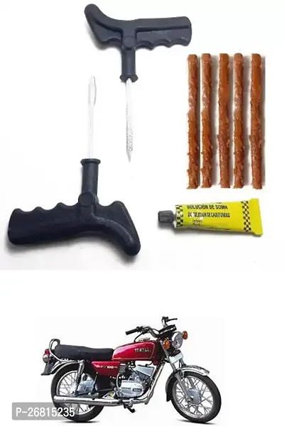 E-Shoppe New Heavy Quality Puncture Kit With 5 Strip For Yamaha RX 100-thumb0