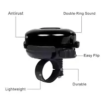 Durable Quality Ultra-Loud Cycle Trending Cycle Bell Black For Leader Saffire 27-thumb3