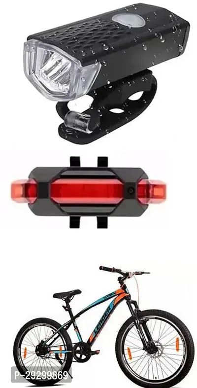 New Cycle Horn with USB Rechargeable Cycle Red Tail Light For Leader Taximo 26T with DD FS SS Cycle-thumb0