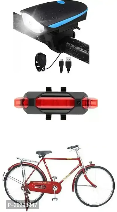 Cycle USB Rechargeable Front Cycle Light Back Tail Light