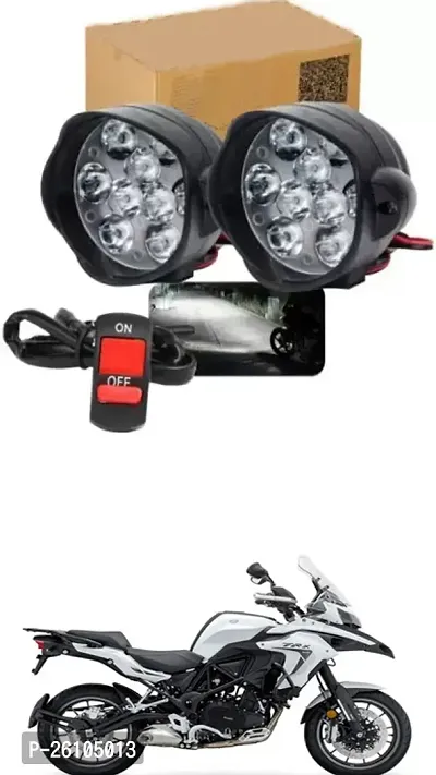 E-Shoppe 9 Led Fog Light For Benelli TRK 502-thumb0