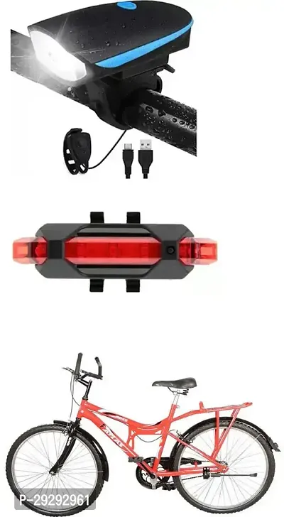 Cycle USB Rechargeable Front Cycle Light Back Tail Light