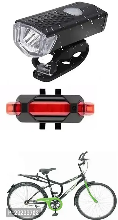 New Cycle Horn with USB Rechargeable Cycle Red Tail Light For WEAPON 24T Cycle