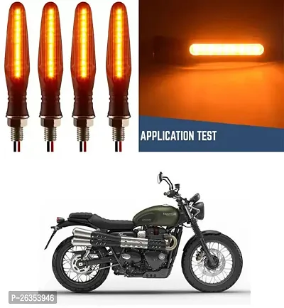 E-Shoppe High Quality Bike Yellow Indicator Light For Triumph Street Scrambler-thumb0