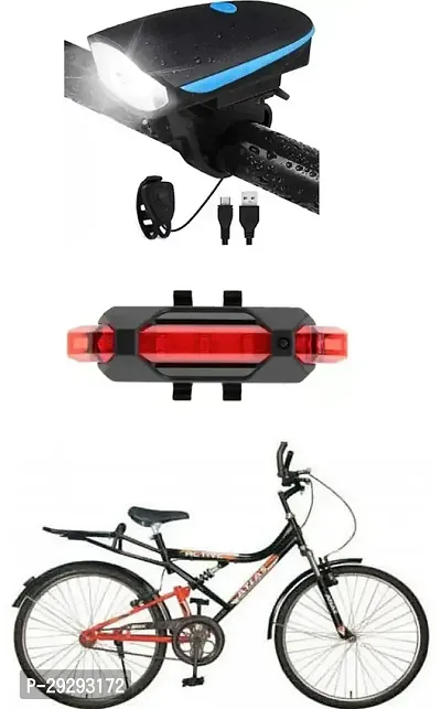 Cycle USB Rechargeable Front Cycle Light Back Tail Light