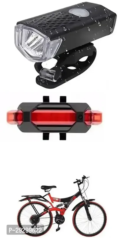 New Cycle Horn with USB Rechargeable Cycle Red Tail Light For Mettle 30 F Shox Db 26T Cycle