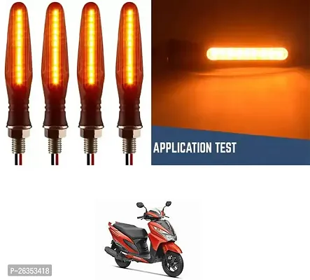 E-Shoppe High Quality Bike Yellow Indicator Light For Honda Grazia-thumb0