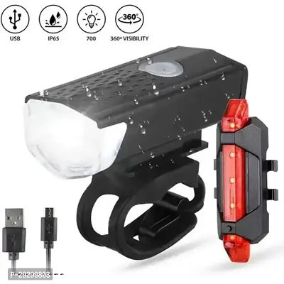 New Cycle Horn with USB Rechargeable Cycle Red Tail Light For Leader HIKE PRO 27 Cycle-thumb2