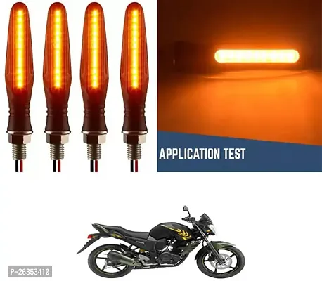 E-Shoppe High Quality Bike Yellow Indicator Light For Yamaha FZ-thumb0