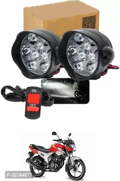 E-Shoppe 9 Led Fog Light For Yamaha SZ R-thumb0