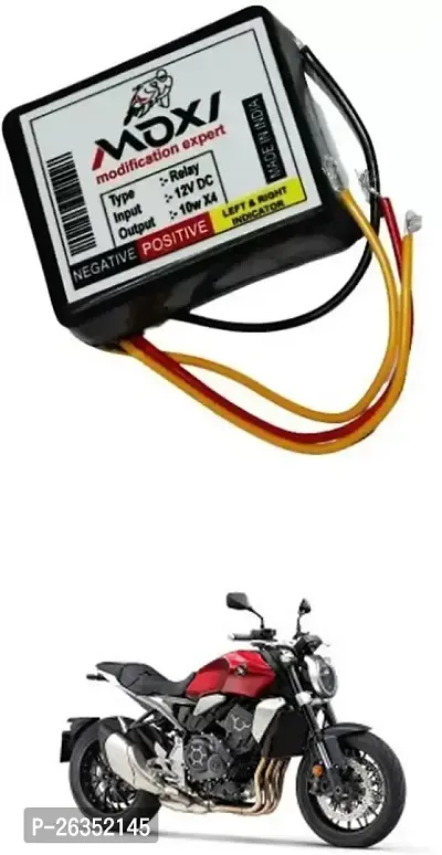 E-Shoppe Front Rear Hazard Relay Flasher Indicator Light for Honda CB1000R-thumb0