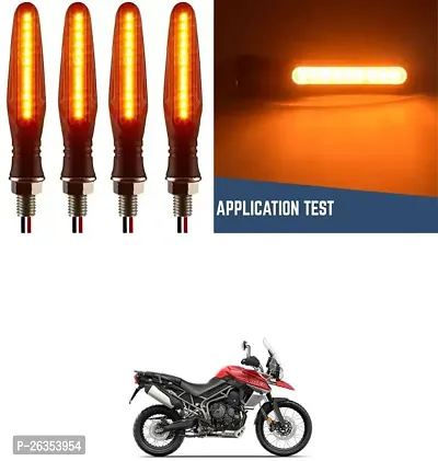 E-Shoppe High Quality Bike Yellow Indicator Light For Triumph Tiger 800-thumb0