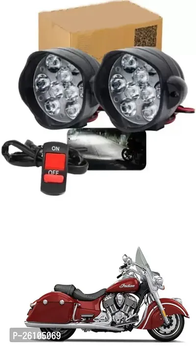 E-Shoppe 9 Led Fog Light For Indian Springfield