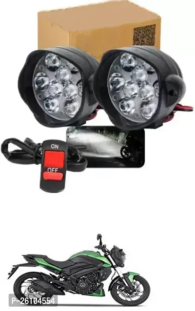 E-Shoppe 9 Led Fog Light For Bajaj Dominar-thumb0