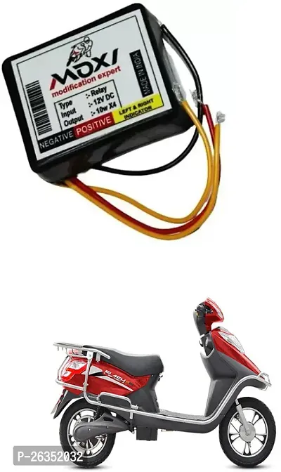 E-Shoppe Front Rear Hazard Relay Flasher Indicator Light for Hero Electric Flash