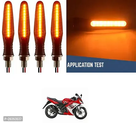 E-Shoppe High Quality Bike Yellow Indicator Light For Yamaha R15 s