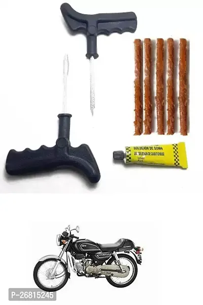 E-Shoppe New Heavy Quality Puncture Kit With 5 Strip For Hero Splendor Pro Classic