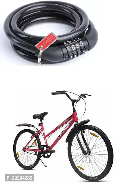 Cycle Non-Resettable Fixed Number Lock For Leader Urban Girl 26T Bicycle