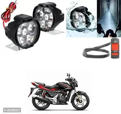 E-Shoppe 6 Led Fog Light For Hero CBZ Extreme