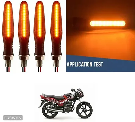 E-Shoppe High Quality Bike Yellow Indicator Light For TVS Star City